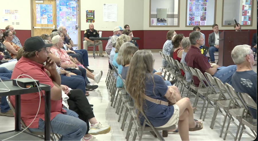 The price tag of progress: Iola ISD holds public hearing about tax break for SpaceX Terafab project